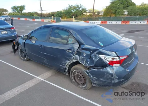 2016 Toyota Corolla Le from USA, damaged, VIN 5YFBURHE0GP444416